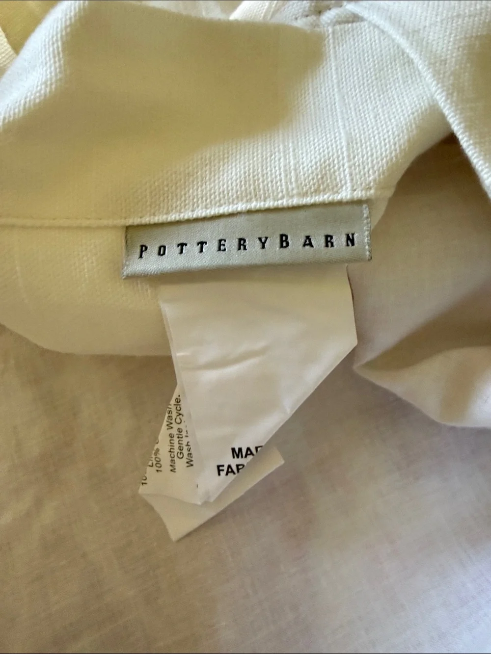 Pottery Barn pink Euro pillow sham